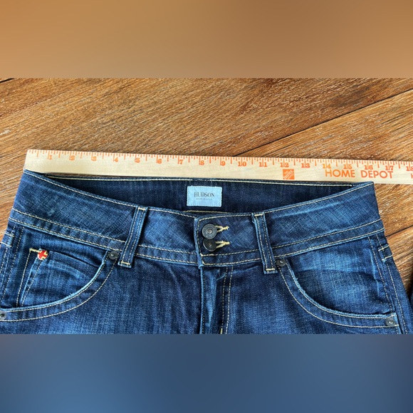 Hudson Women's Jeans Signature Petite Bootcut Made in USA Elm Denim Size 28 - Picture 12 of 15